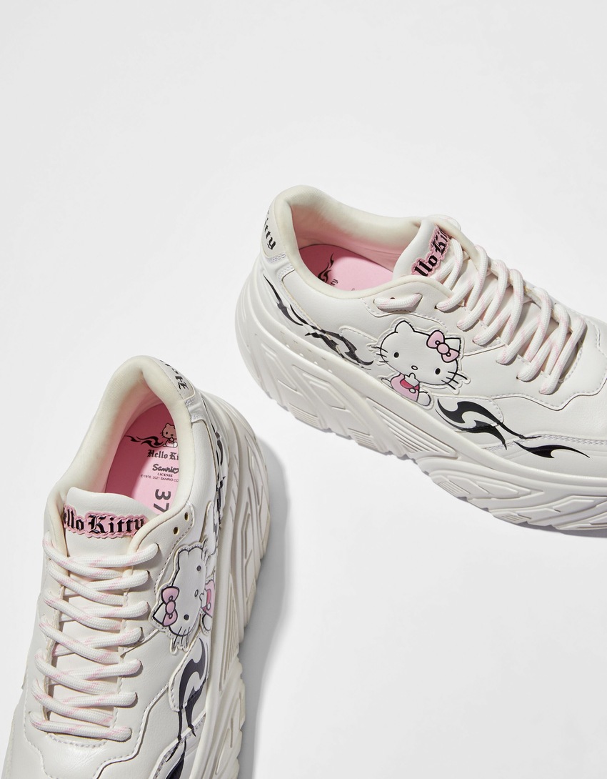 Tênis de cano alto Hello Kitty