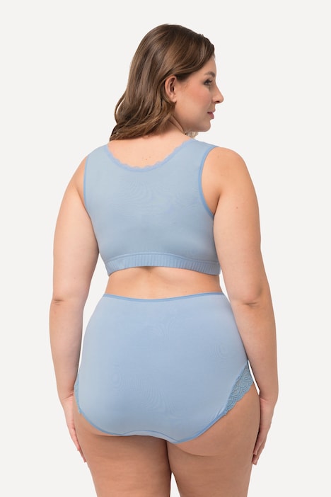 Bellieva-Still-Bustier, Spitze, Biobaumwolle
