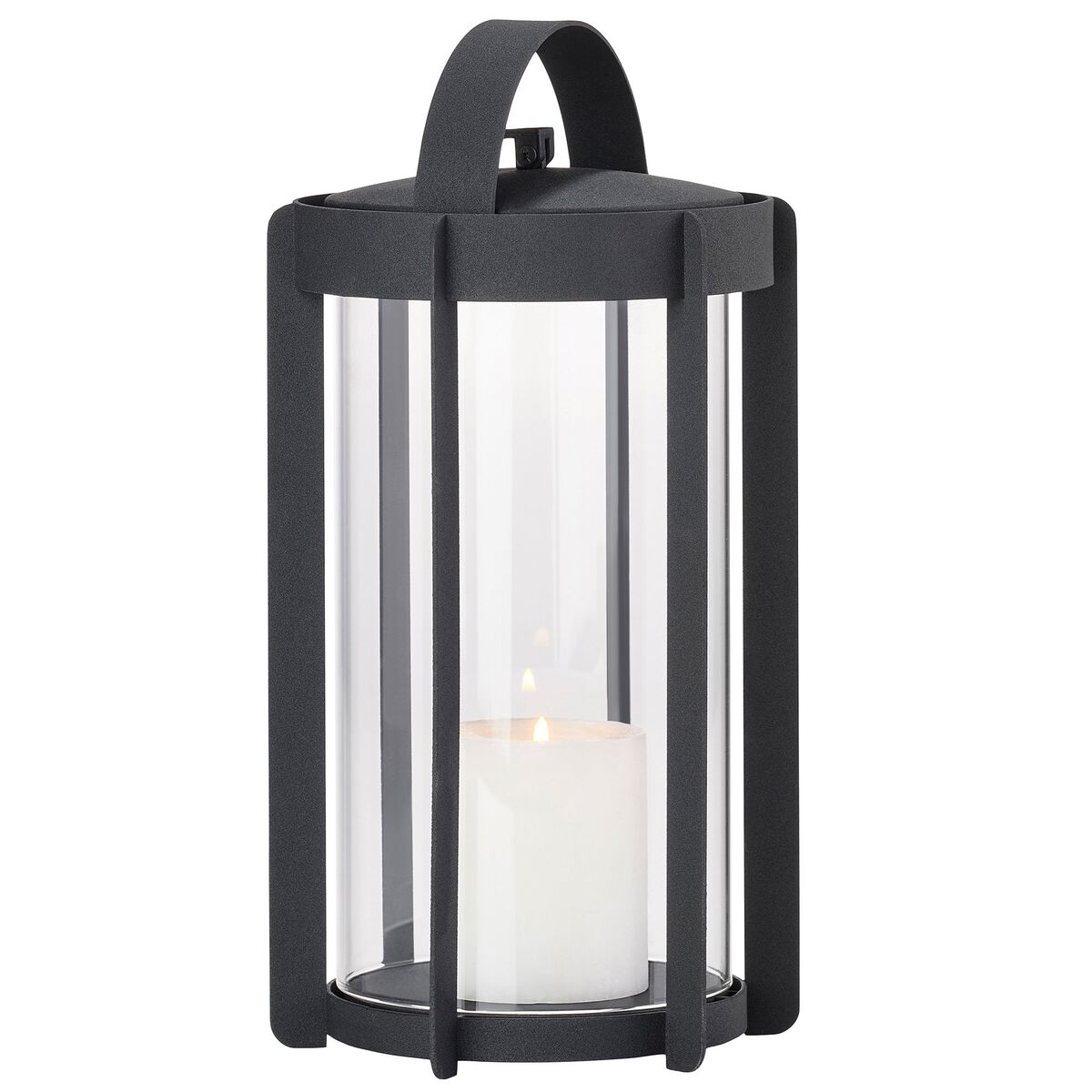 Firefly-lanterne 25 cm, svart