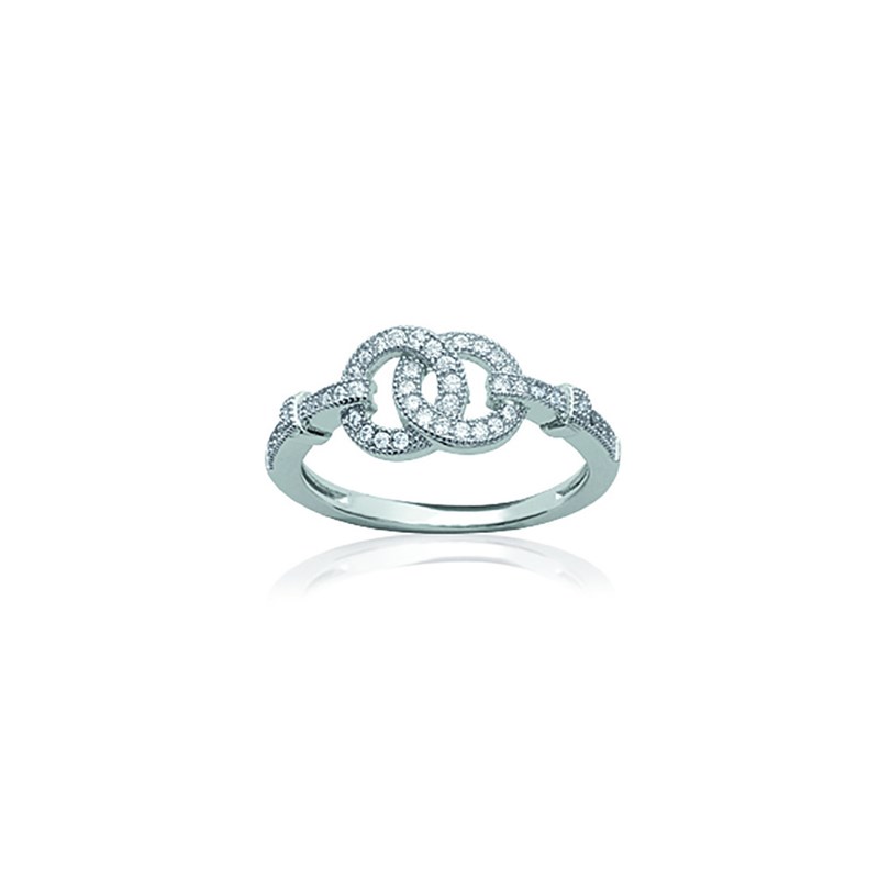 Bague Femme - Argent 925 - Oxyde de zirconium