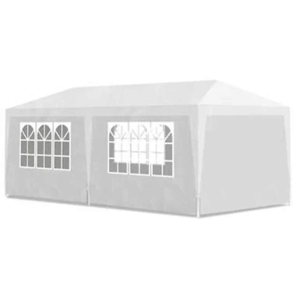 vidaXL - Partytent - Wit - Stof