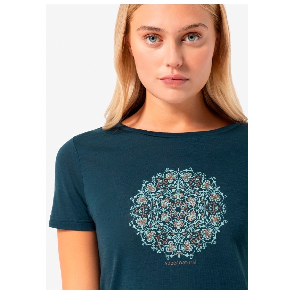 super.natural - Women's Ornament Tee - Haut en mérinos
