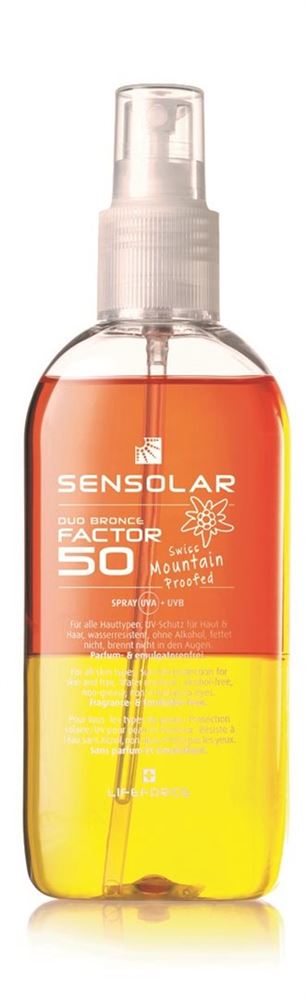 SENSOLAR Sonnenspray LSF 50 ohne Emulgatoren Spr 100 ml