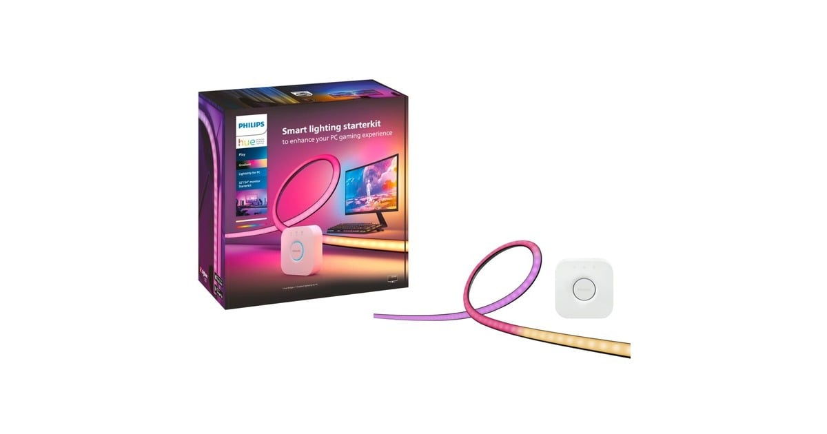 Philips HueStarterkit - Play gradient lightstrip voor pc - 32/34