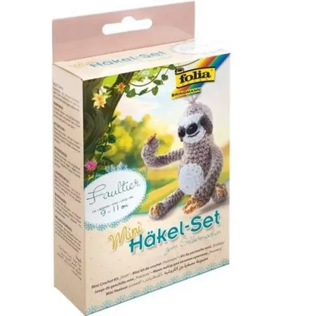 Folia Mini-Häkelset Faultier