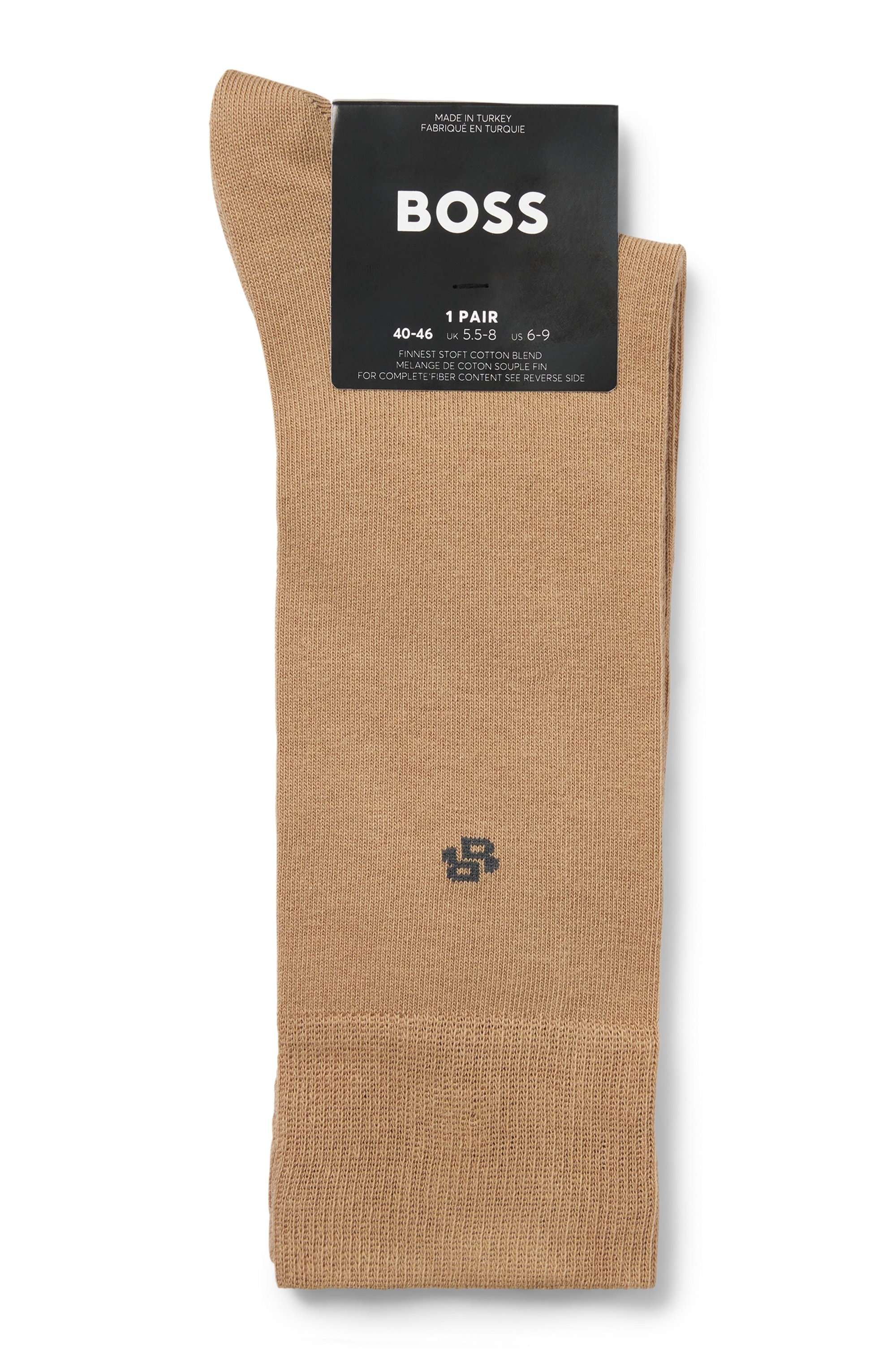 BOSS Businesssocken »3P Gift set CC« 3 Stk. tlg. Logo- und Monogramm-Details