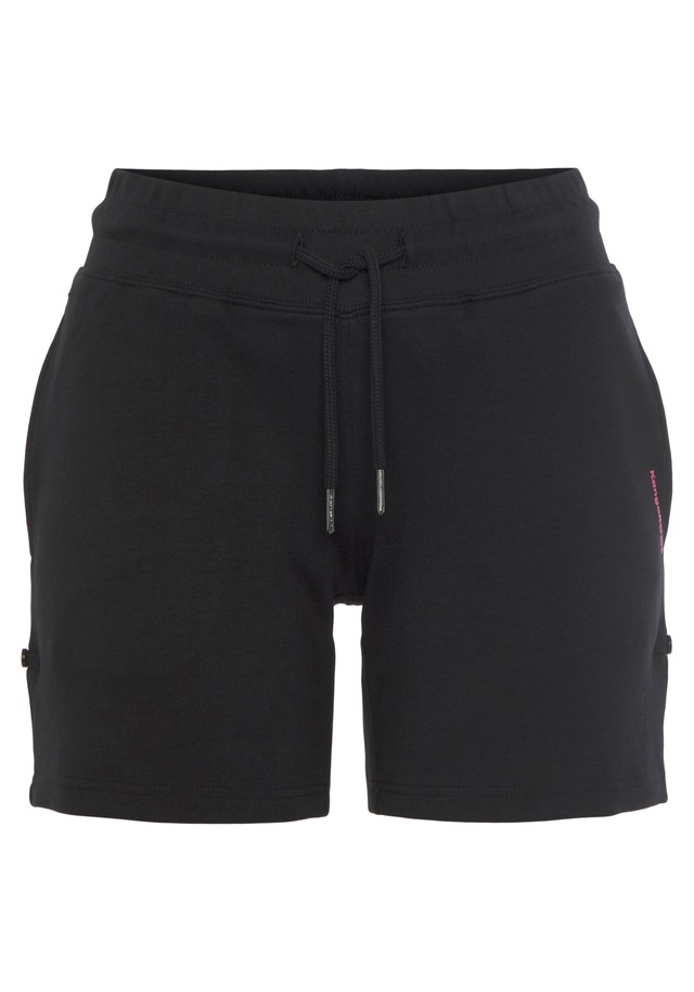 KangaROOS Sweatshorts  zum Krempeln mit Riegel und Knopf