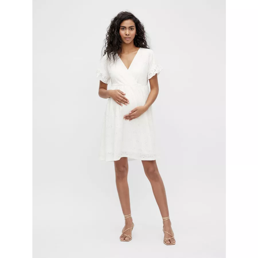 mamalicious Stillkleid TESS MLDINNA Snow White