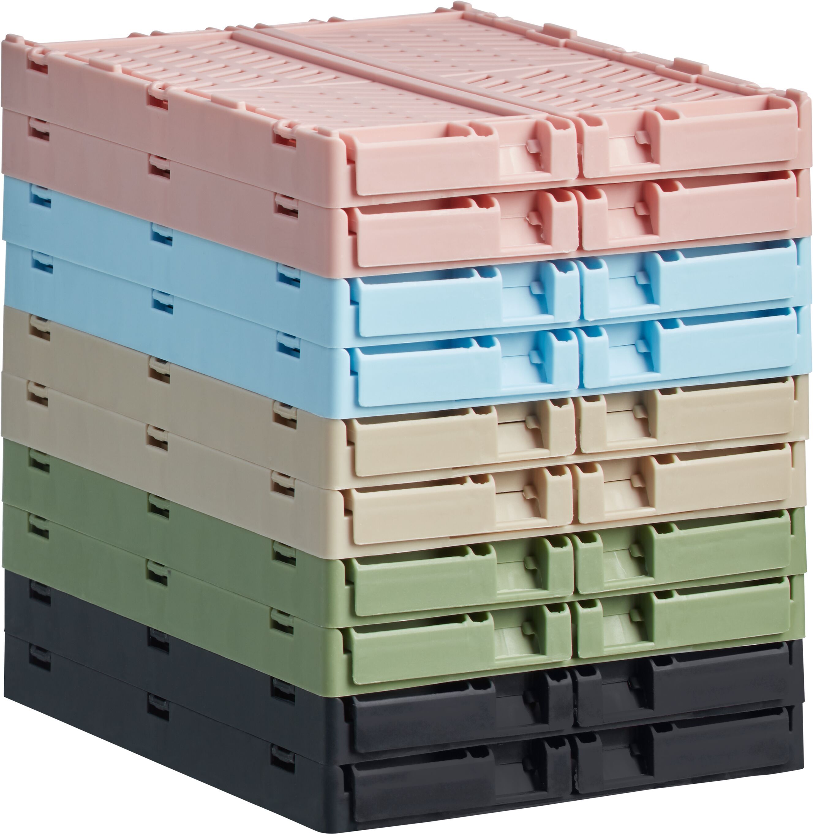 FELIX S Klappbox - Rosa / B: 12.2 cm x T: 16.5 cm x H: 3.4 cm
