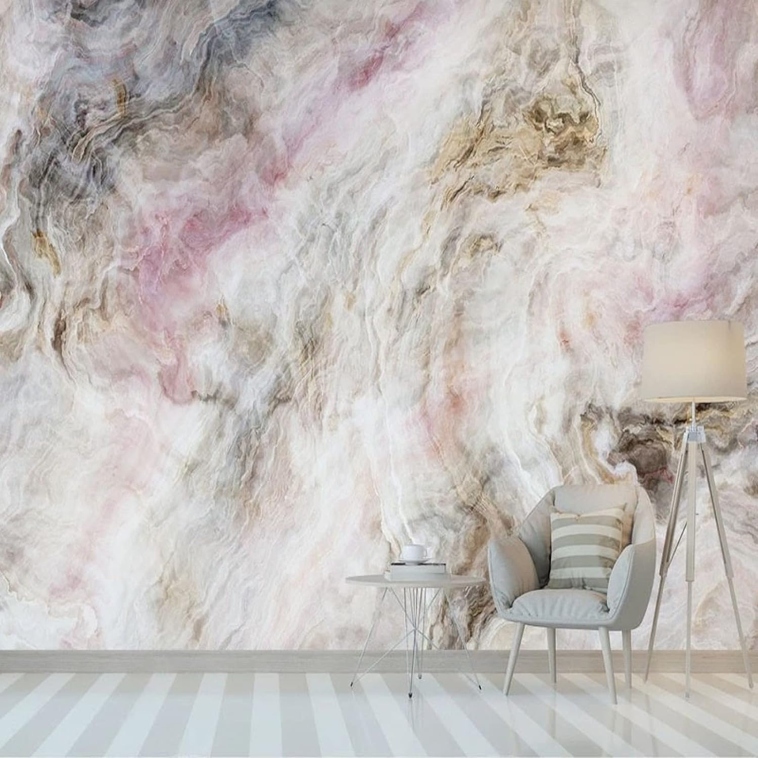 Custom Any Size Mural Wallpaper Modern 3D Abstract Landscape Clouds Marble Wall Painting Living Room TV Sofa Bedroom Home Decor,400x280cm