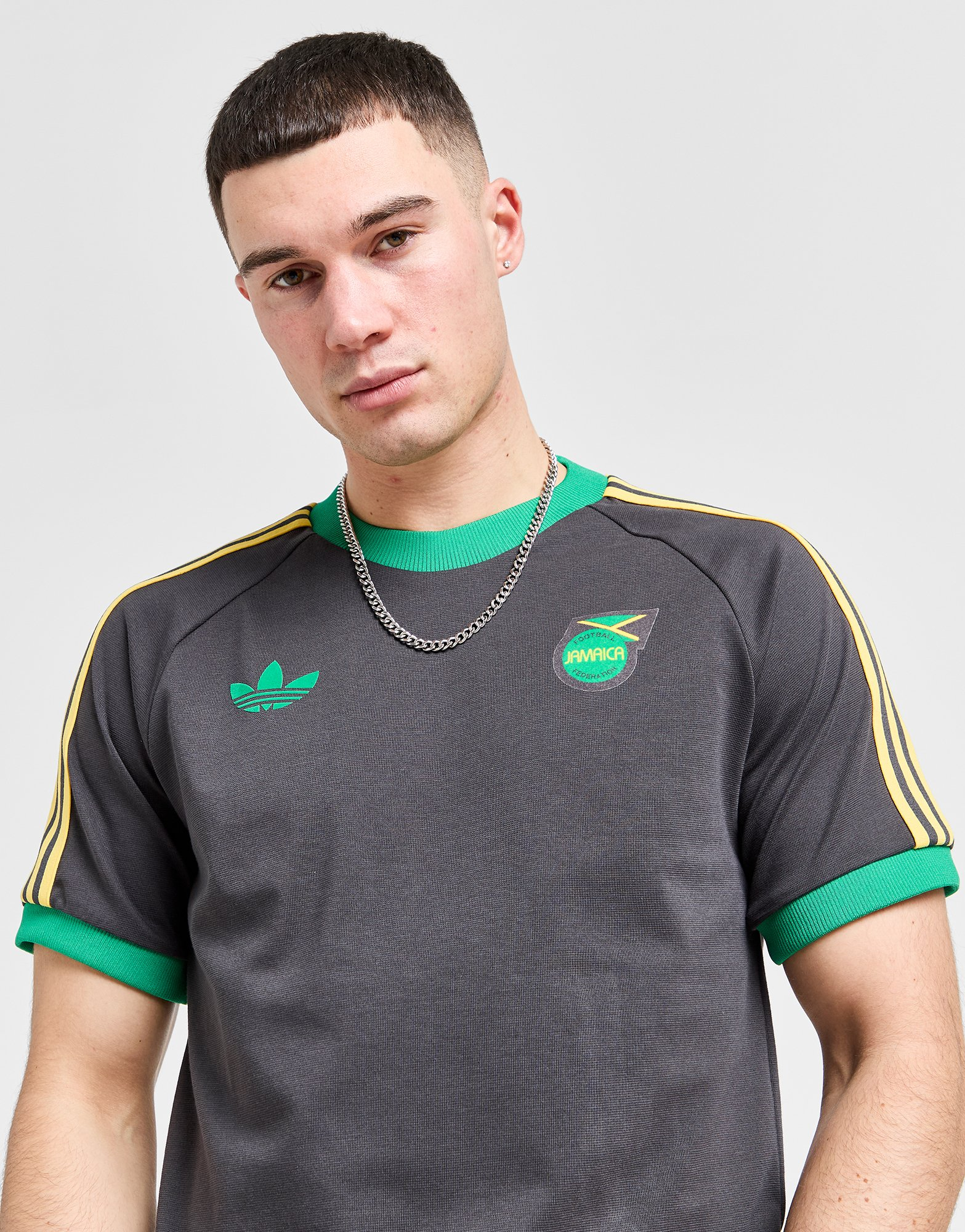adidas Originals T-shirt Jamaïque 3-Stripes Homme