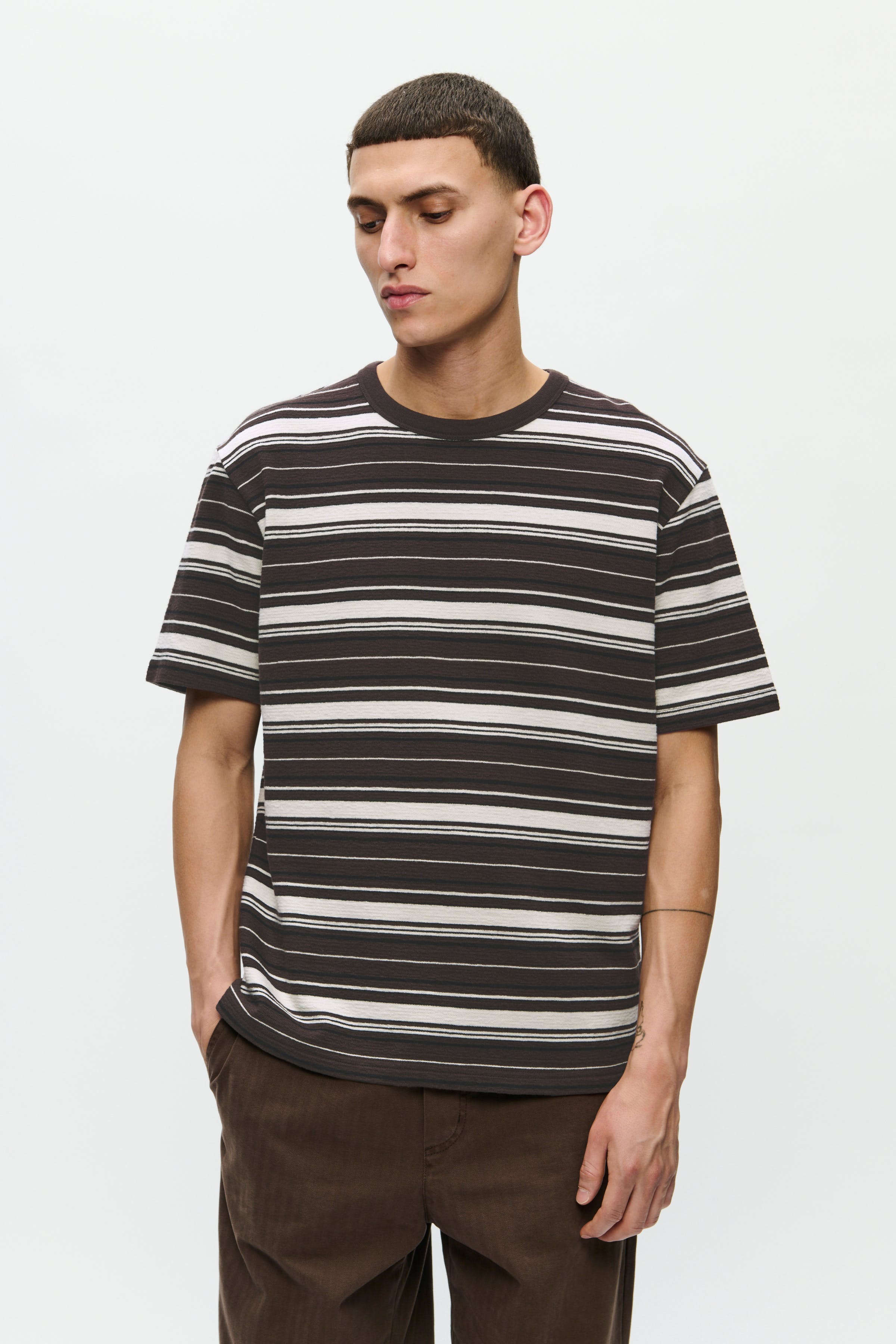DOUBLE A BY W.W. MEN WWEaston T-shirt