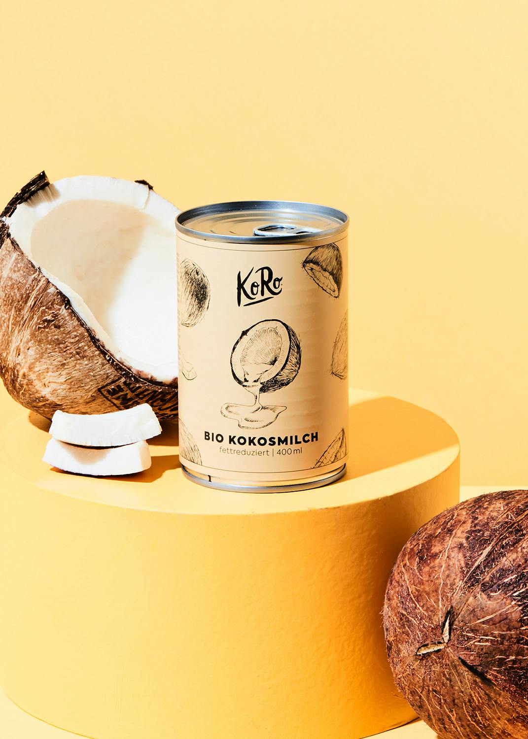 Fettreduzierte Bio Kokosmilch 400 ml
