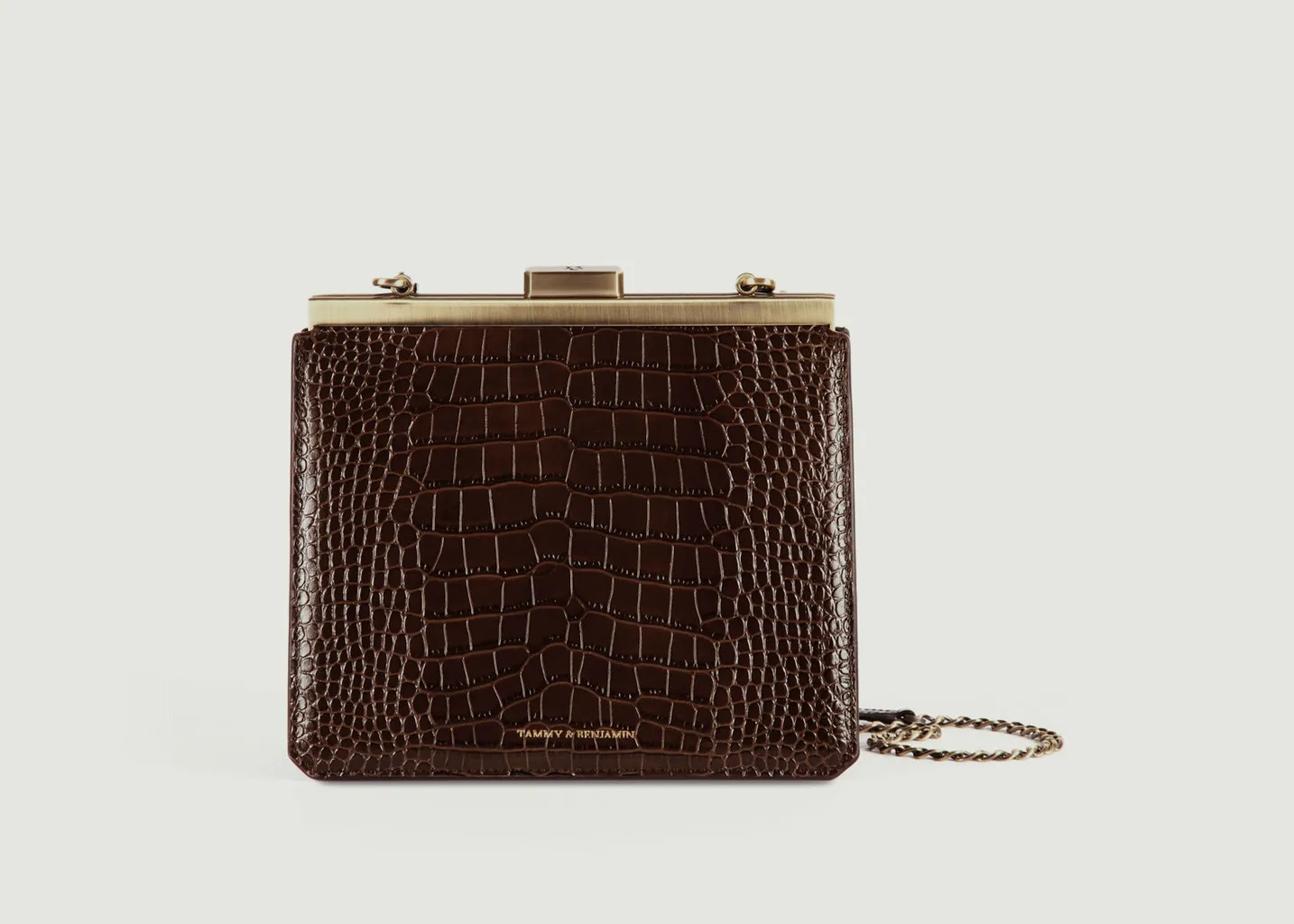 Sac Pochette En Cuir Jeanne 22 Tammy & Benjamin