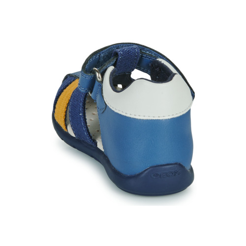 Geox - B ELTHAN BOY - Bleu / Jaune