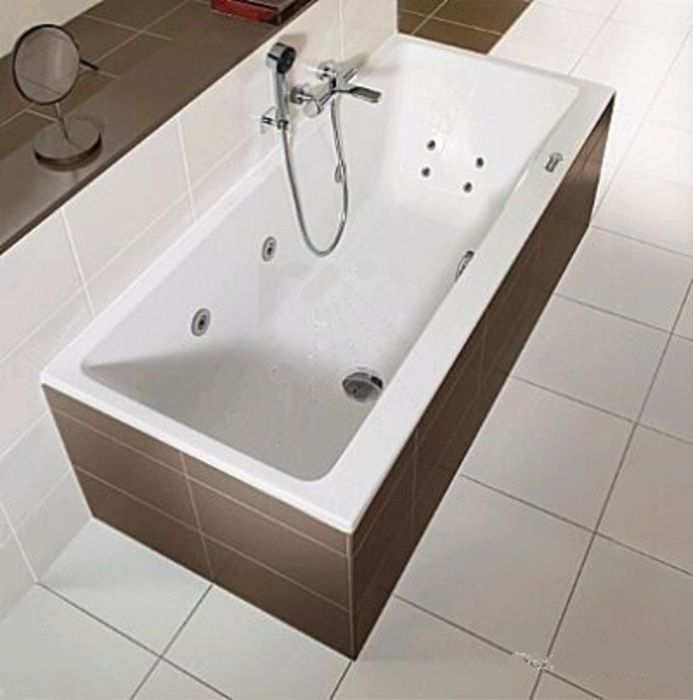 Lambini Designs Cube Bubbelbad 170x75cm 6 4 2 hydro jets