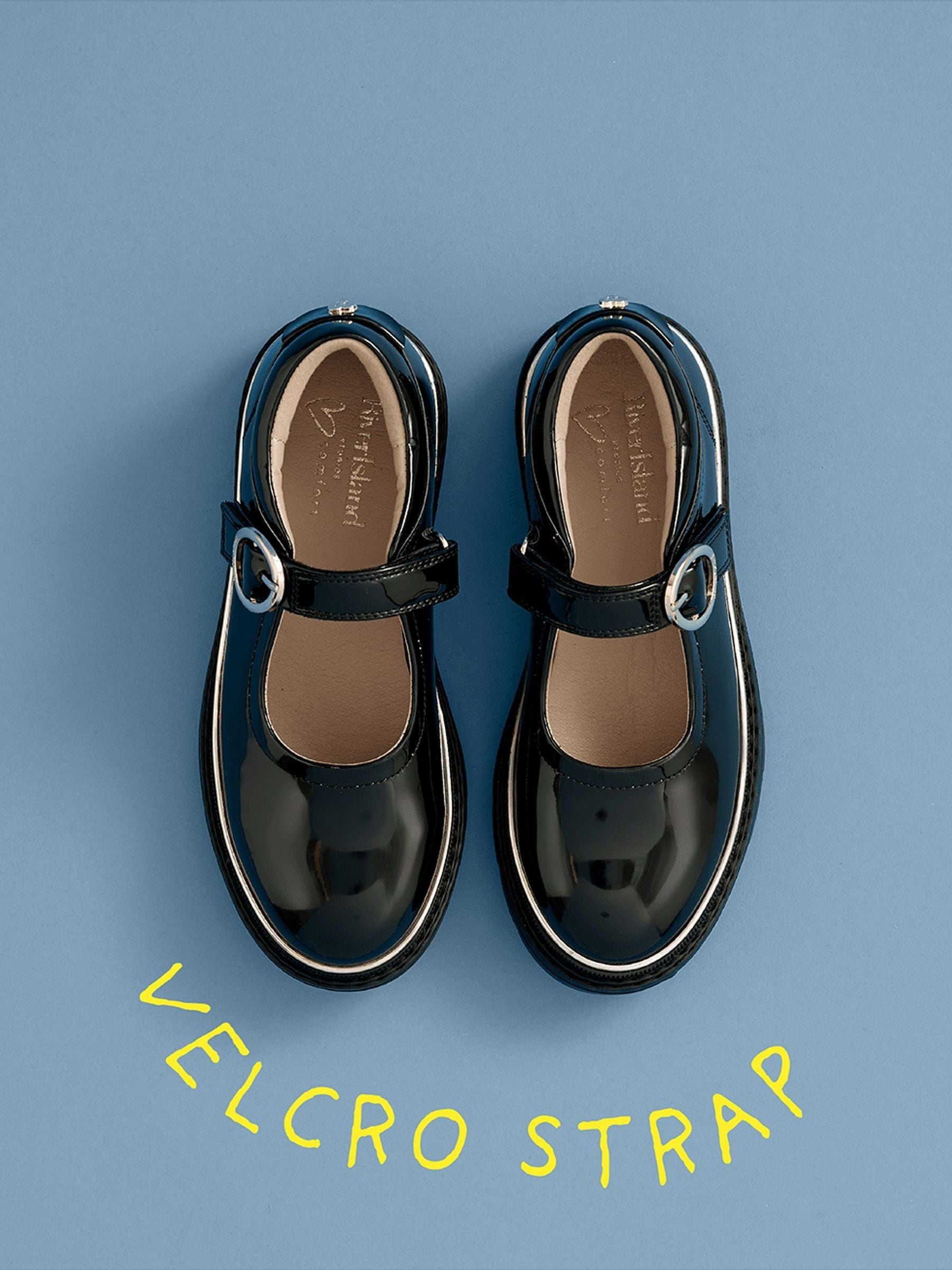 River Island Oval Buckle Mary Jane Shoes