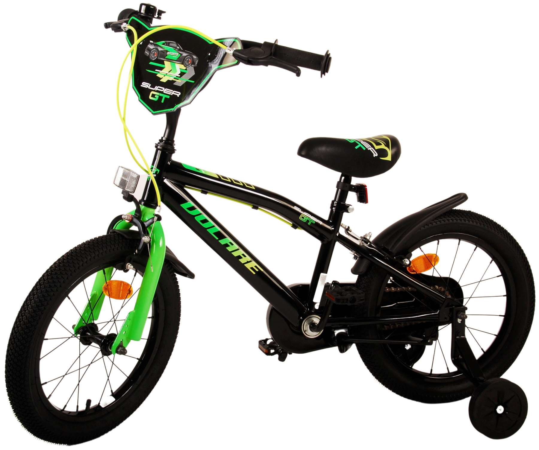 TPFSports Super GT Kinderfahrrad - Jungen - 16 Zoll - Rücktritt + Handbremse - Blau