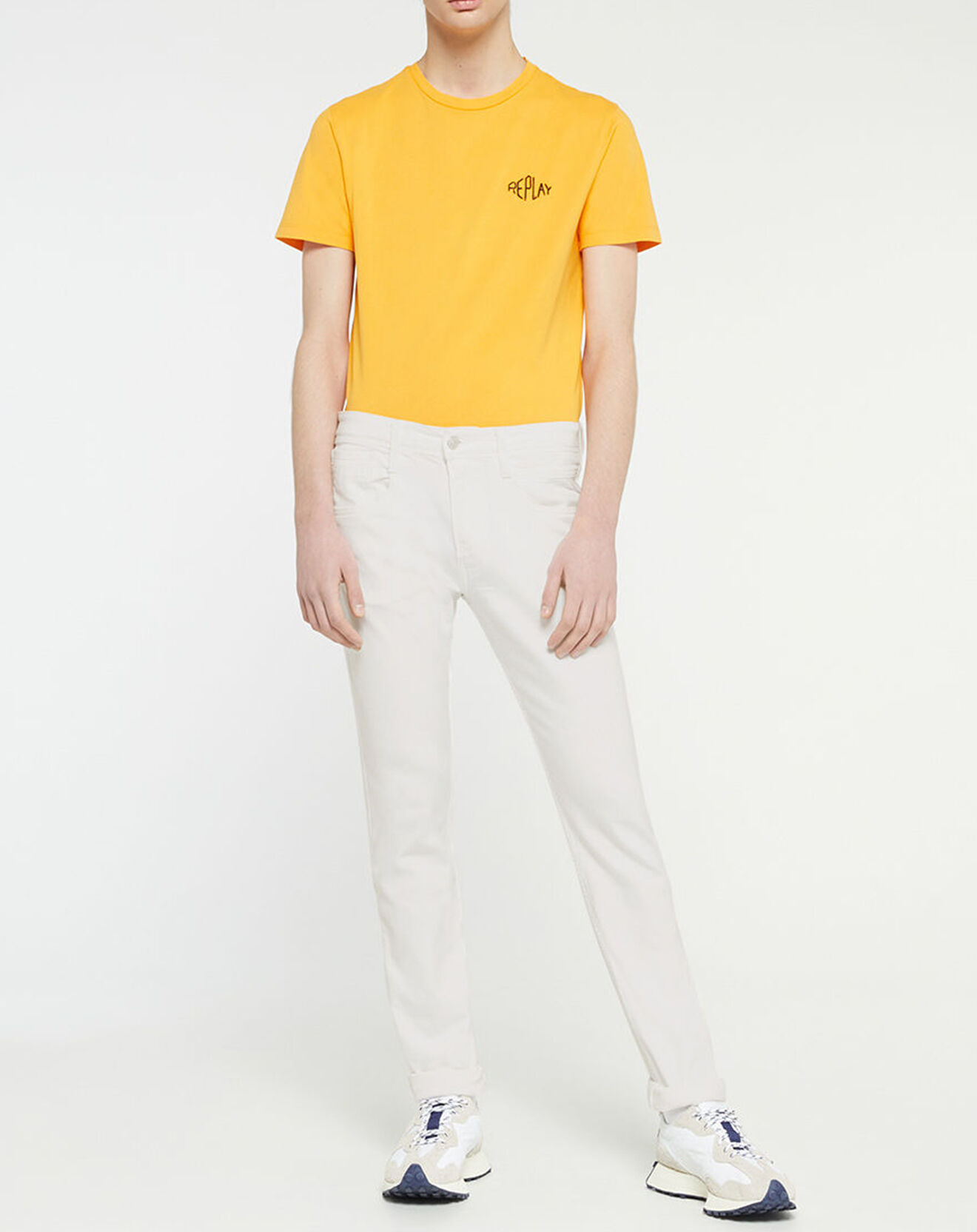 Replay Jean 99 Denim blanc
