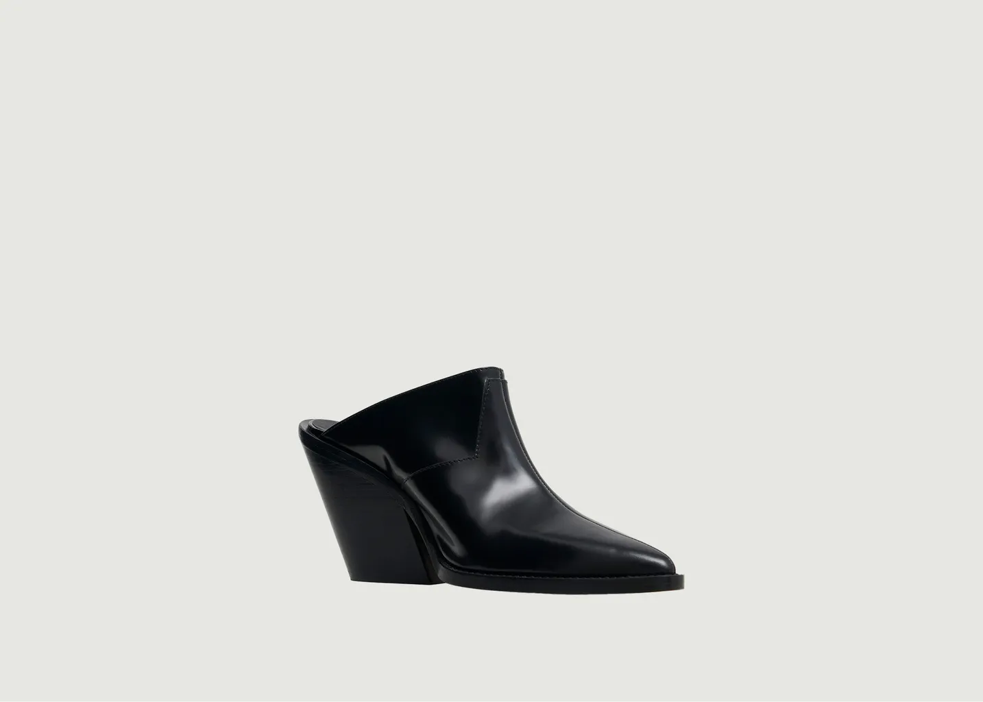 Mules à bout fermé en cuir Zola IRO