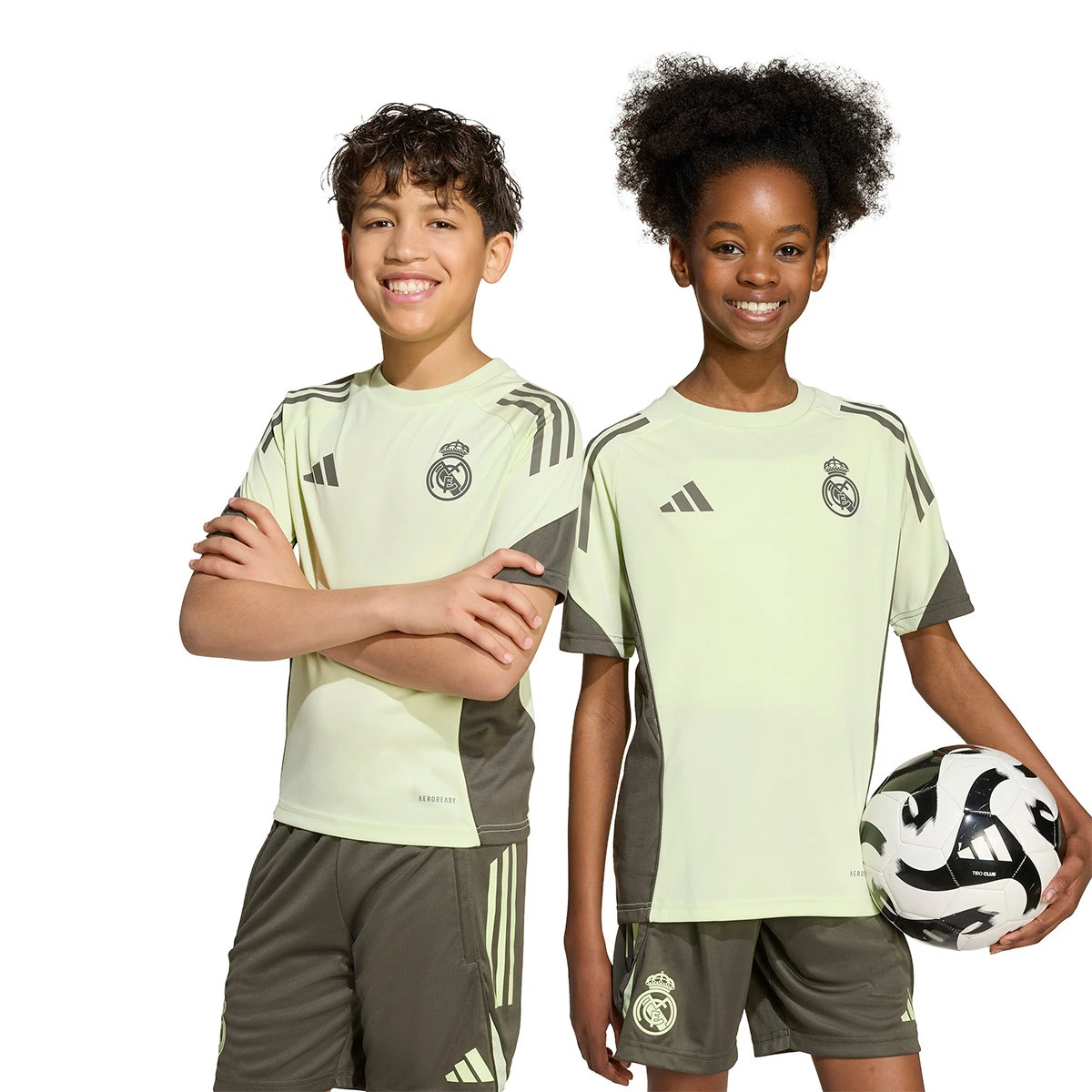 T-Shirt adidas Real Madrid Training 2025-2026 Criança