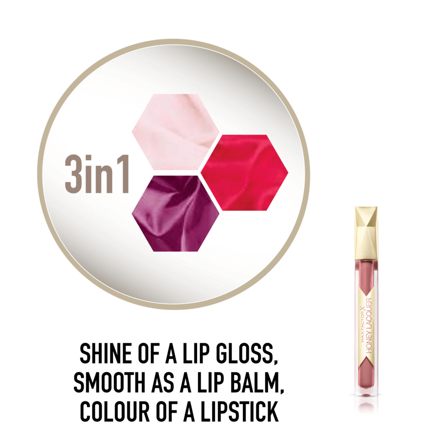 Max Factor Colour Elixir Honey Lacquer Lip Colour #05 Honey Nude 3,8ml