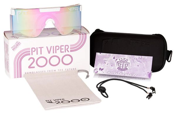 Paire de Lunettes Pit Viper The Miami Nights Intimidators Blanc