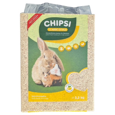 Chipsi Citrus Multi 3.2kg Heimtierein. Einstreu mit Zitronenaroma