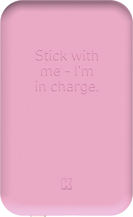 Kreafunk toCHARGE QI - Fresh Pink Lyserød