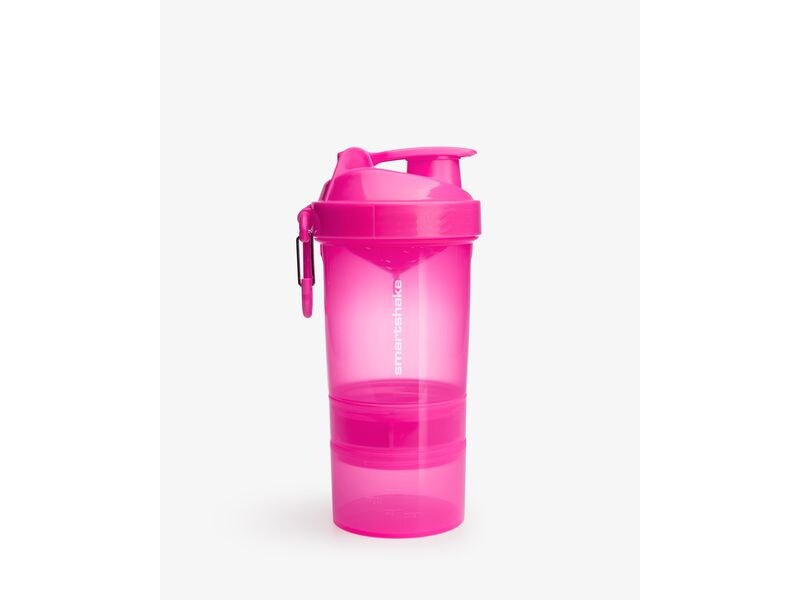Smartshake Original2Go 600 ml, Rosa Vielseitige Trinkflasche