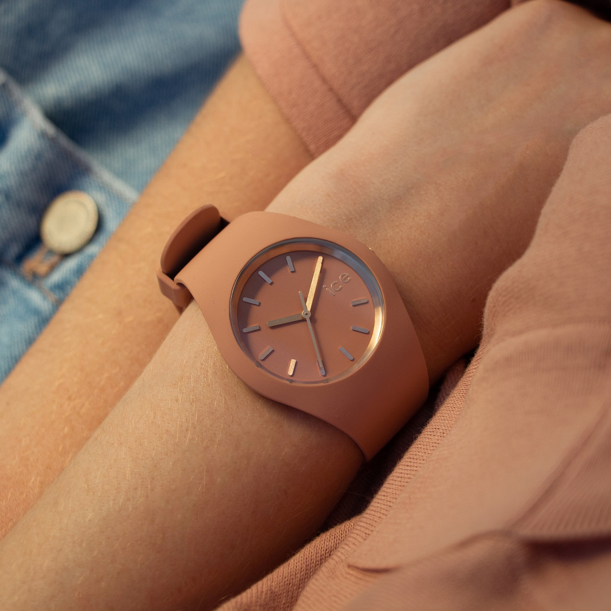 Montre Ice Watch Femme silicone rose