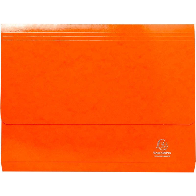 Chemise pochette Iderama à soufflet carte Exacompta 24 x 32 cm couleurs assorties