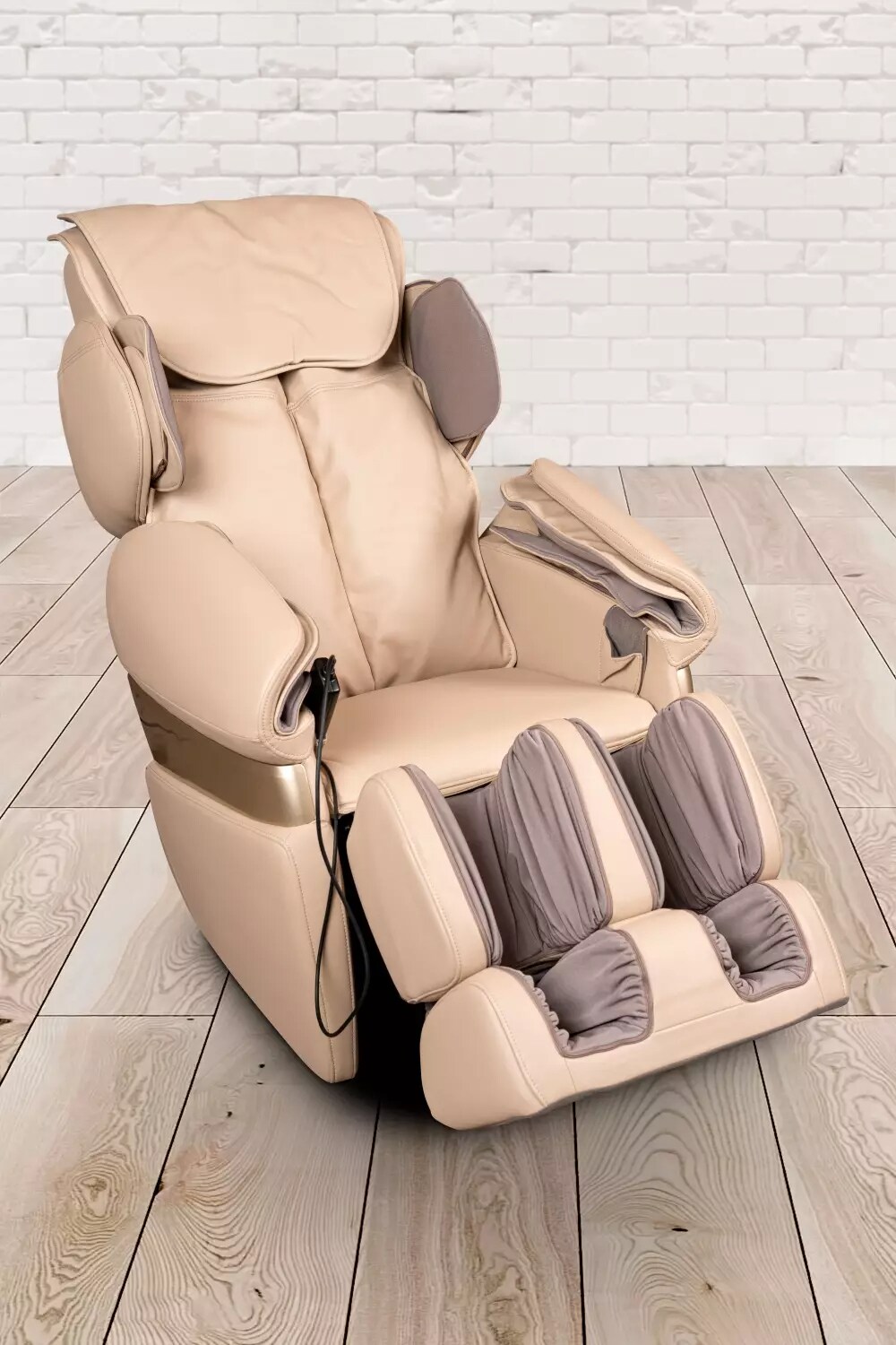 PureHaven Massage-Sessel 118x76x76 cm 6 Massagearten Rücken- Fuß- und Gesäßmassage - versch. Farben