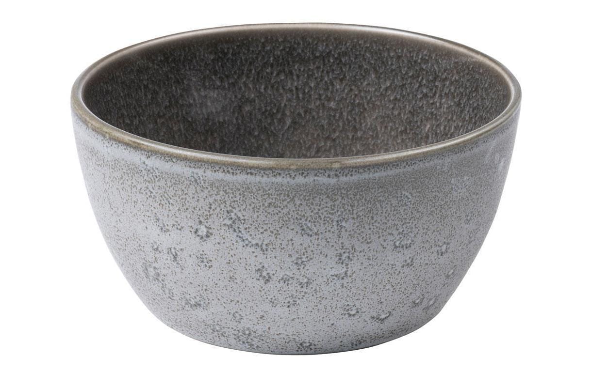 Snackschale 14 cm, 4 Stück, GrauDipschalen aus Steinzeug