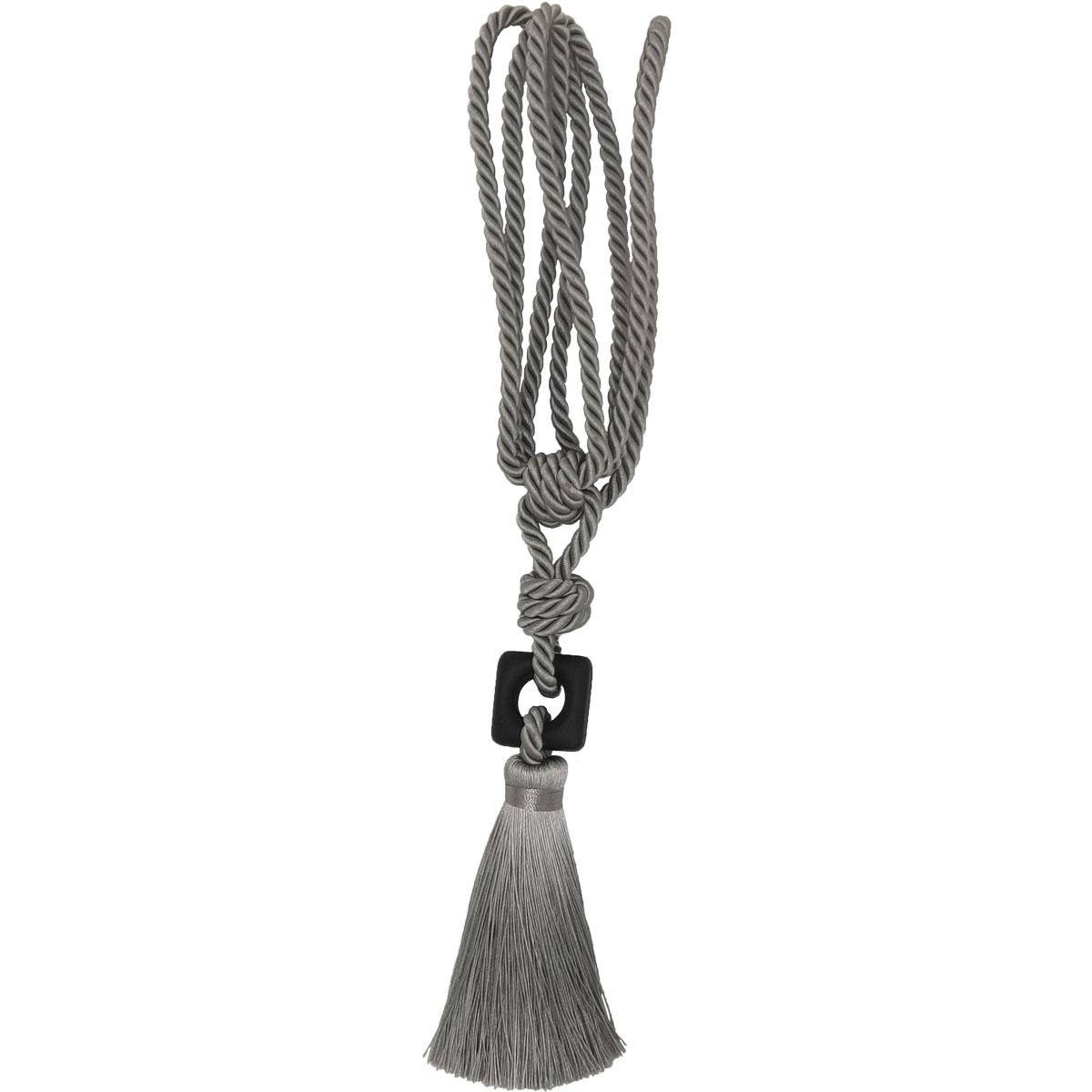 EMBRASSE TEXTILE ROMY PETIT MODELE GRIS BETON