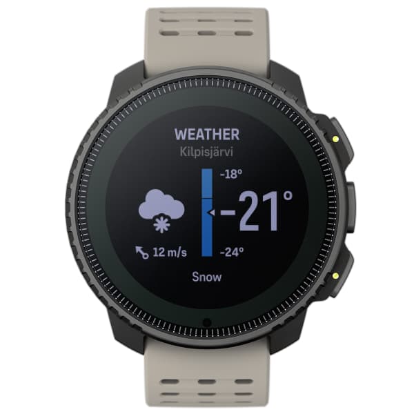 Montre cardio GPS SUUNTO VERTICAL STEEL SOLAR SAND