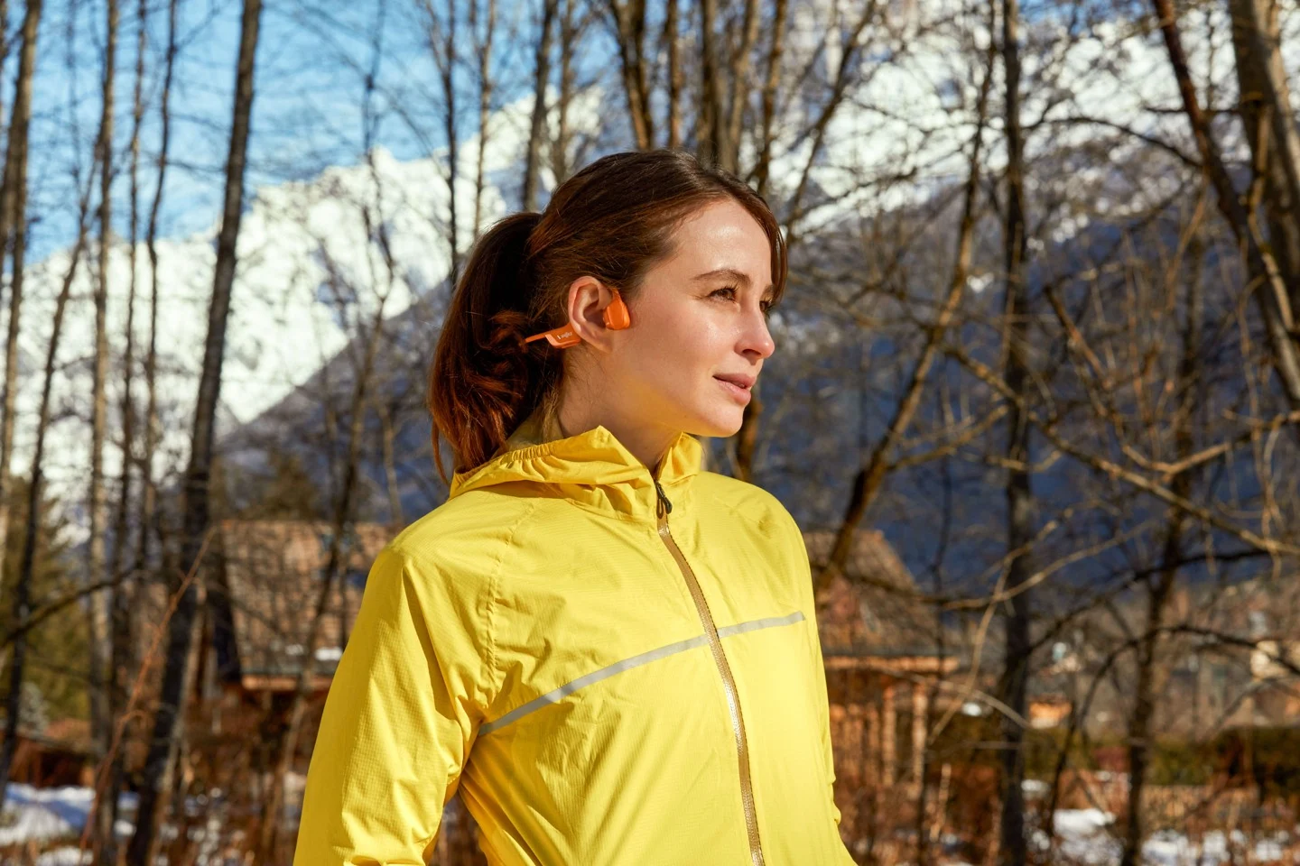 Shokz - OpenRun Pro2 Orange - Bone Conduction Headset