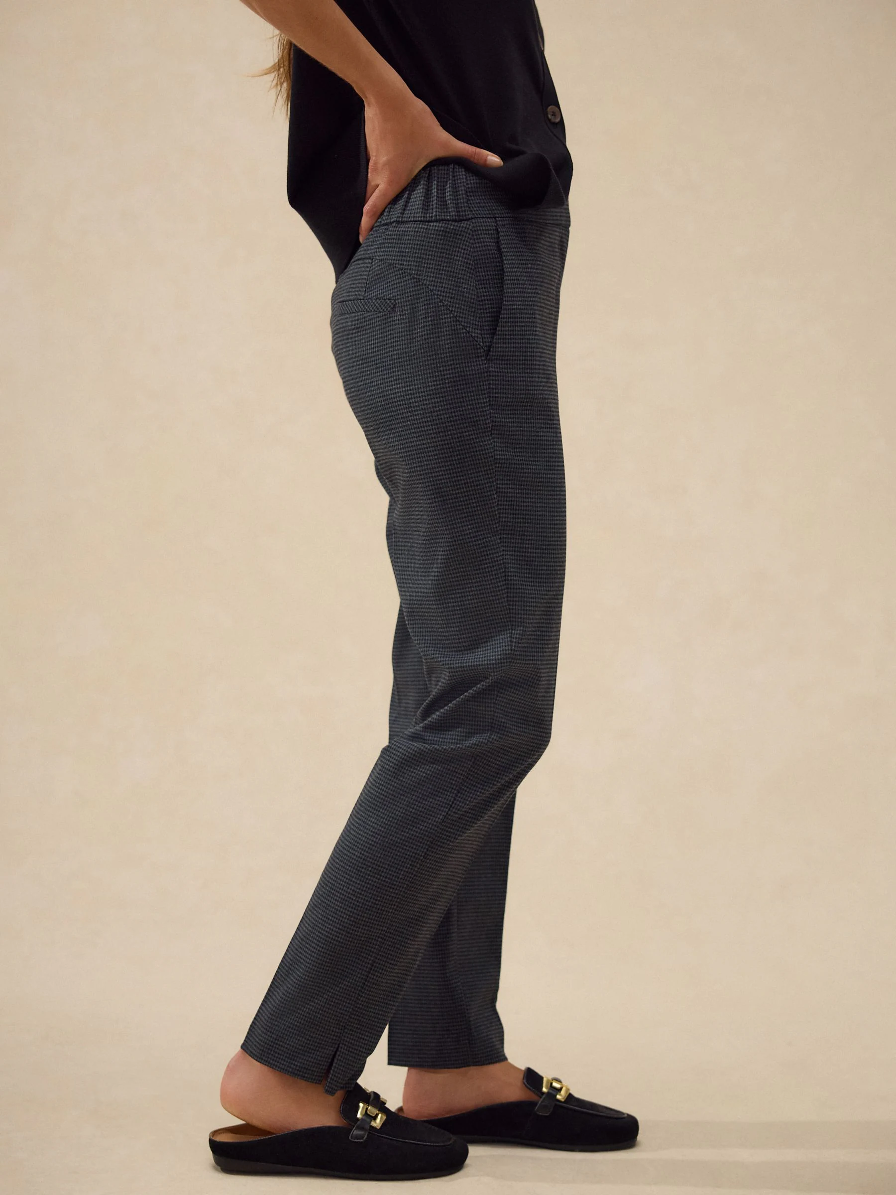 Grijs - Slim Ruit Sculpting Tailored Broeken