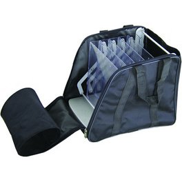 Porte-brochures sur pied, A4, 5 x A4, pliable