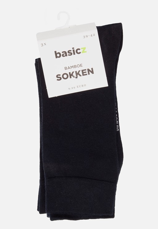 Basicz Sokken blauw Katoen 720505