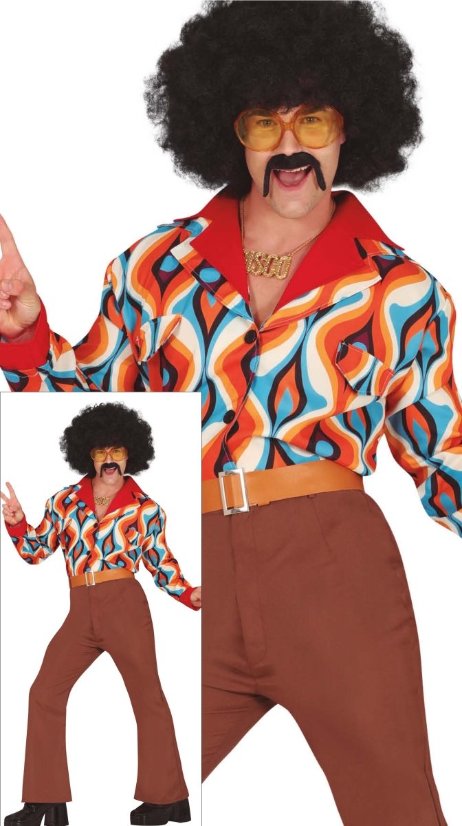 Disco Pak Blauw Oranje Heren