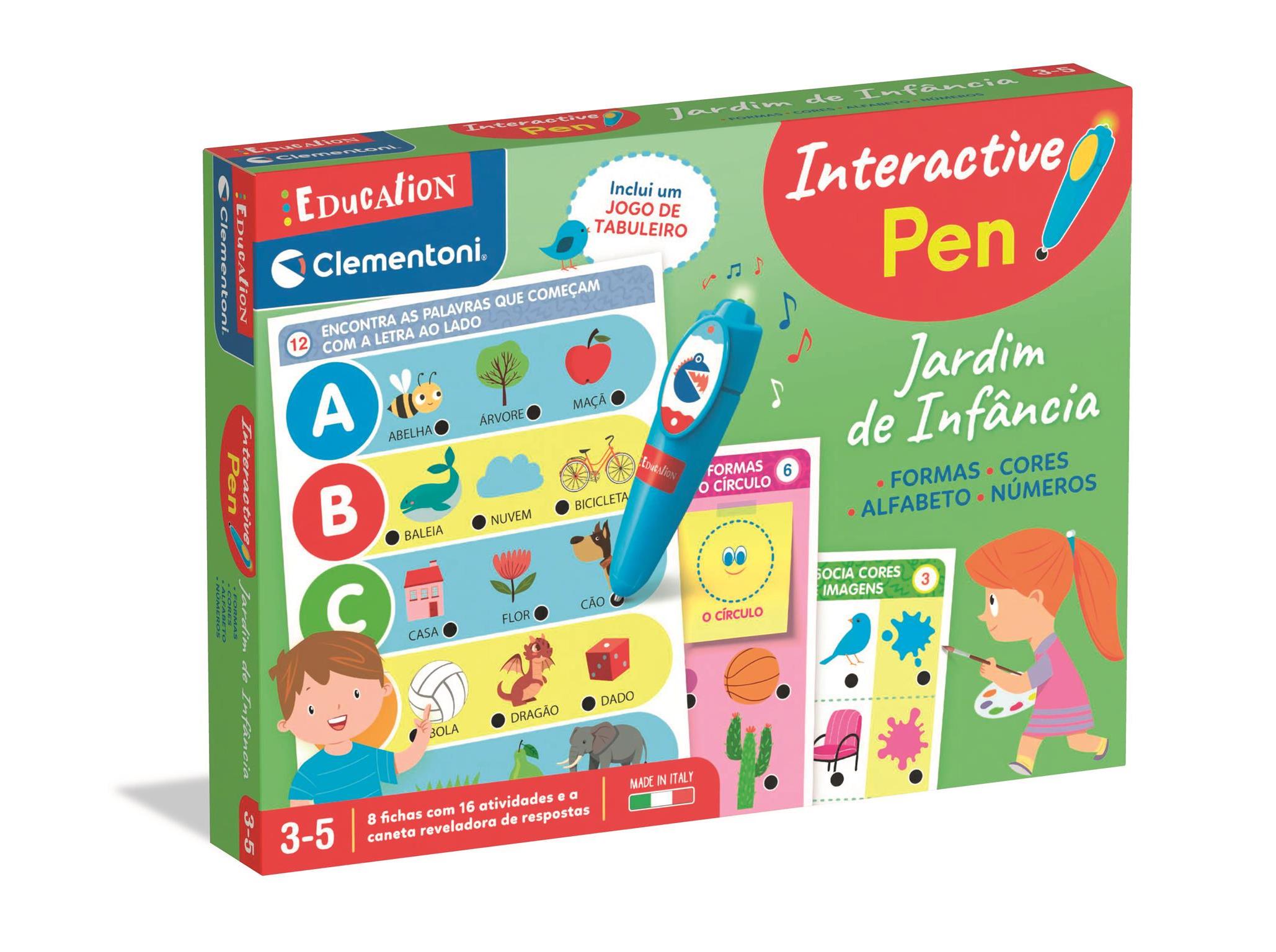 INTERACTIVE PEN CLEMENTONI JARDIM DE INFÂNCIA
