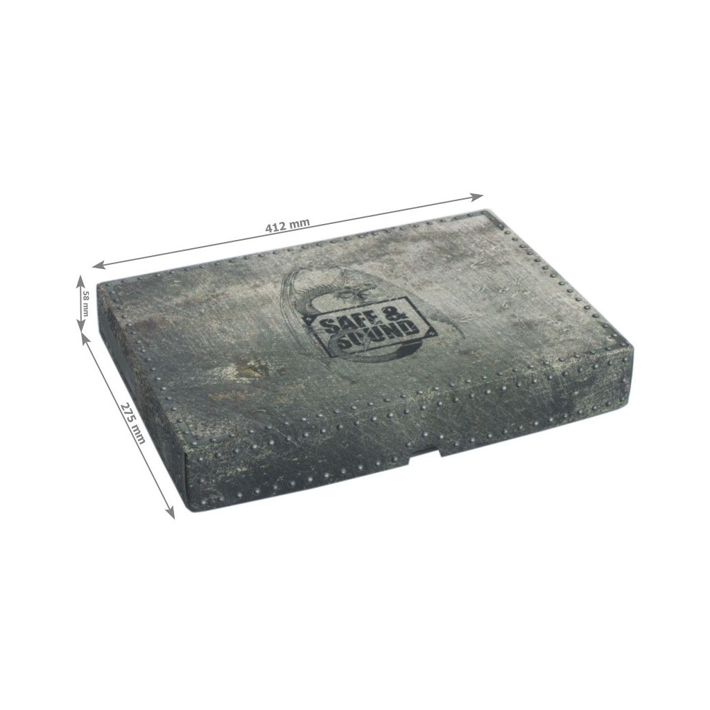 Rangement Safe & Sound - Boîte pour 40 Figurines (Socles 25mm)