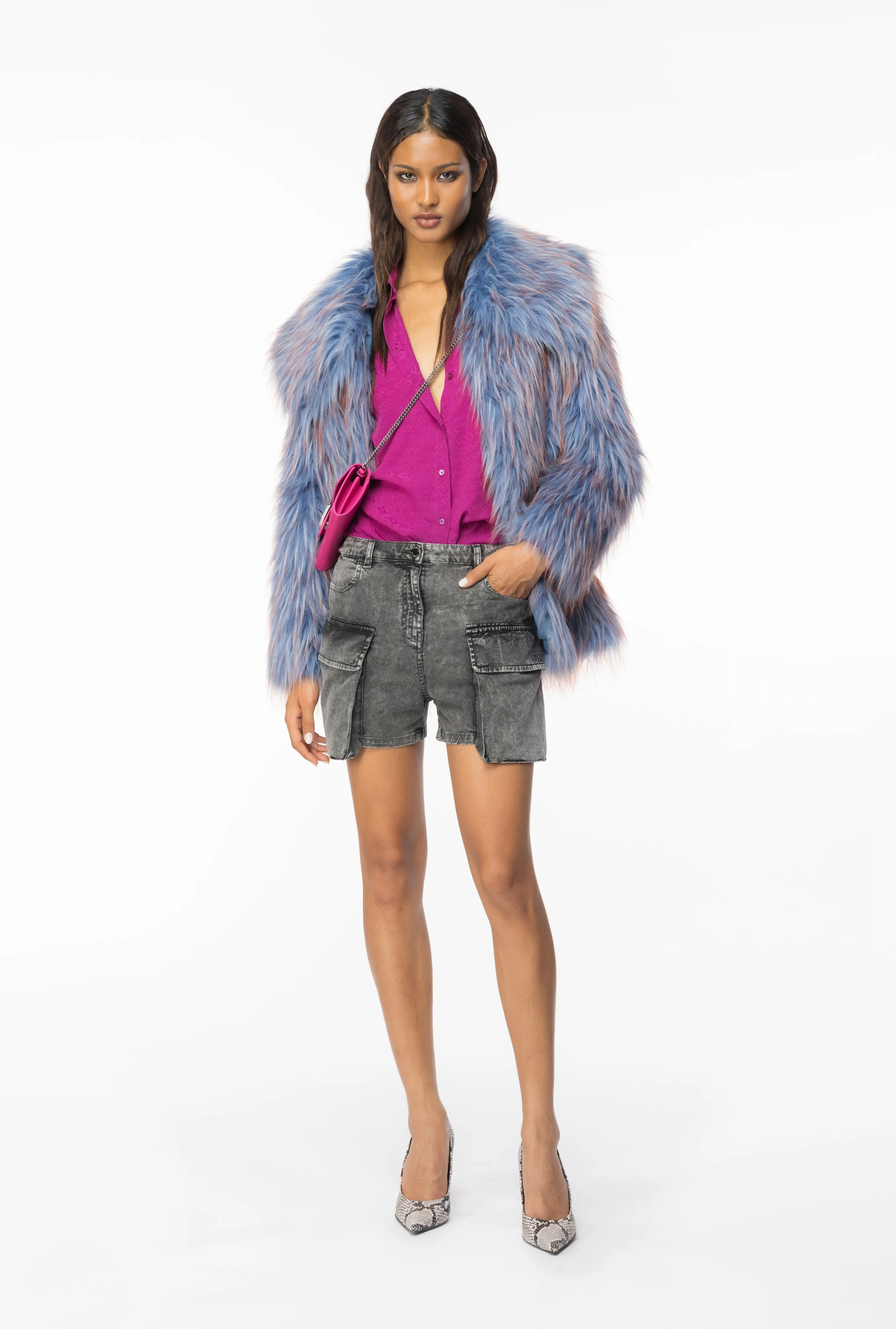 Chemise à logo | Violet