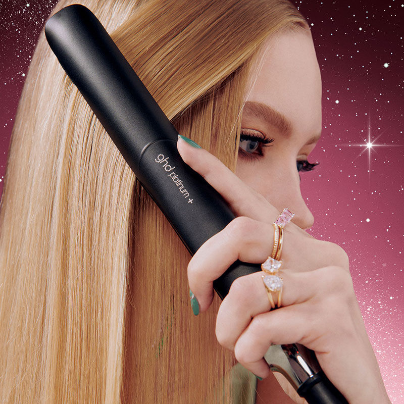 Coffret d'Exception styler Platinum+ avec brosse plate et pochette