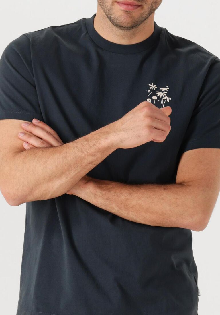 donkerblauwe forét t-shirt flora t-shirt
