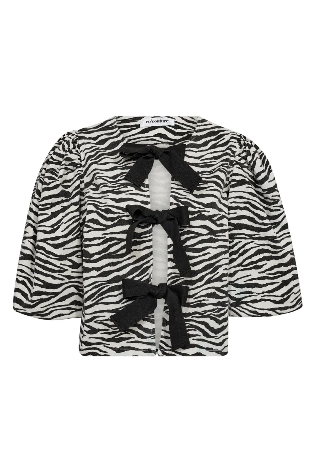 Co´Couture Zioncc Zebra Bow Blouse 35660