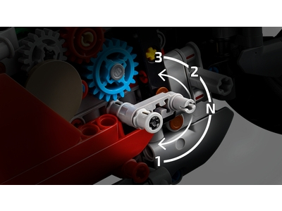 LEGO Ducati Panigale V4 S motor (42202)