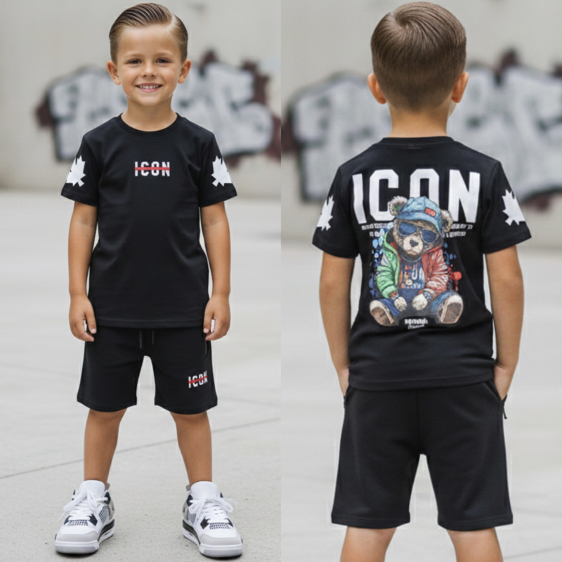 #ICON Bear Set – zwart