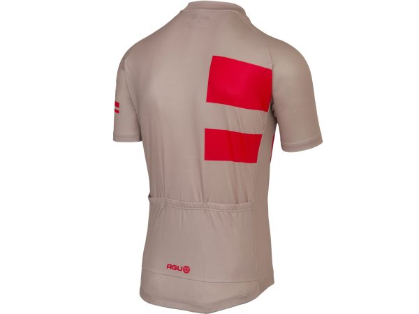 AGU Stripes Essential Cykeltrøje, Bond Greige
